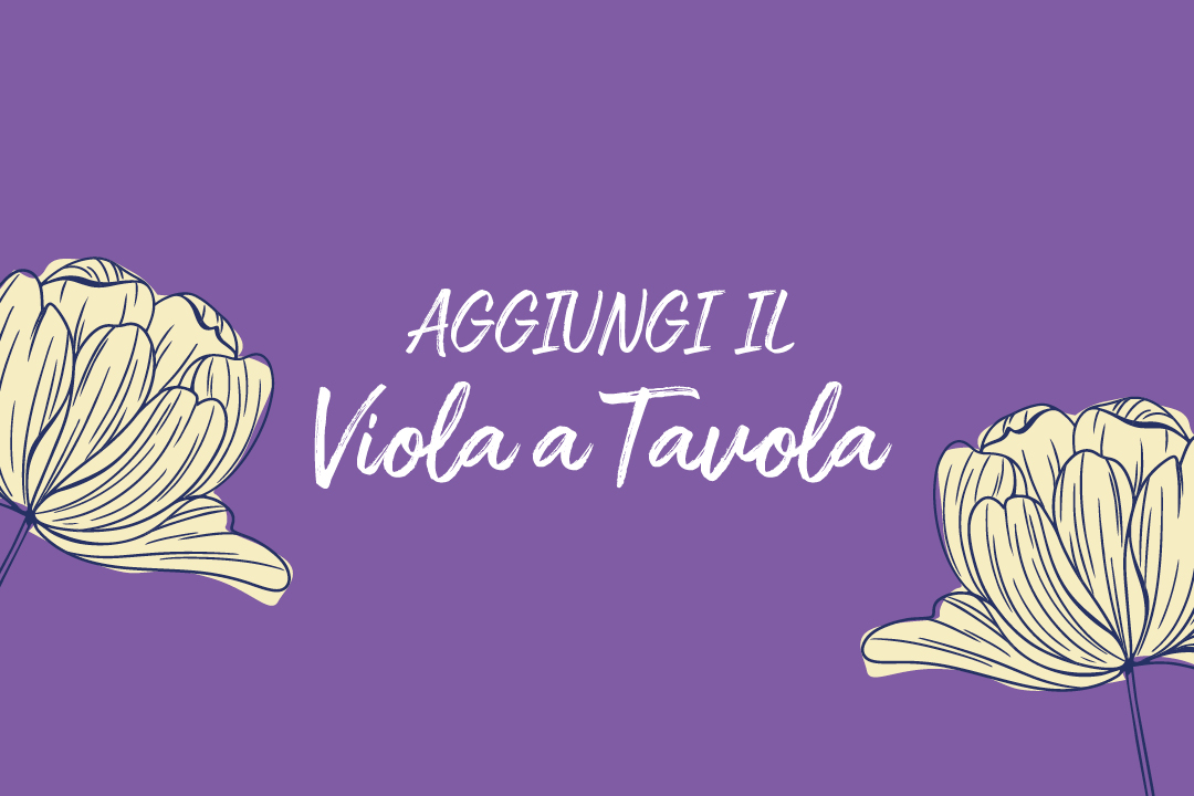 Aggiungi il Viola a Tavola, il Banner del Mese Mondiale dell'Alzheimer 2024